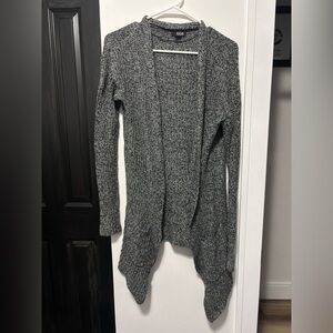 a.n.a Charcoal Knit Cardigan